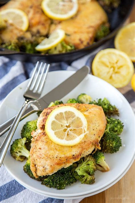 Lemon Chicken And Broccoli Skillet Recipe