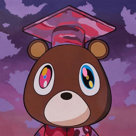 Graduation In 2022 Kanye West Painting Album Art Design Canvas