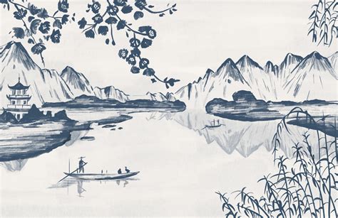 Ancient Chinese Mountain Paintings