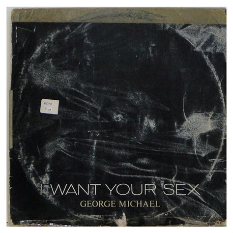 disco de vinil george michael i want your sex lp