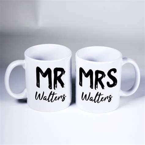Custom Mr And Mrs Mug What The Mug