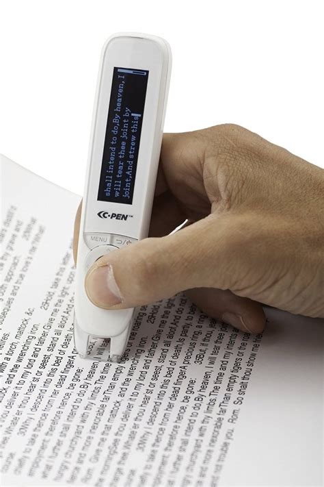 C Pen Reader Scanning Pen With Text To Speech Ots With Apps And Technology