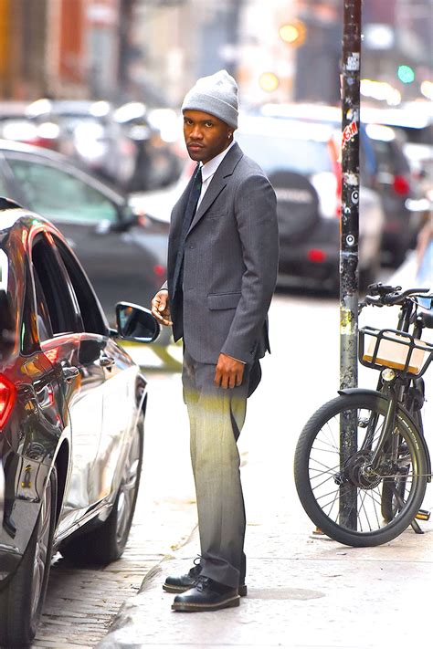 Frank Ocean Nailed Casual Suiting With His Tie And Dr Martens