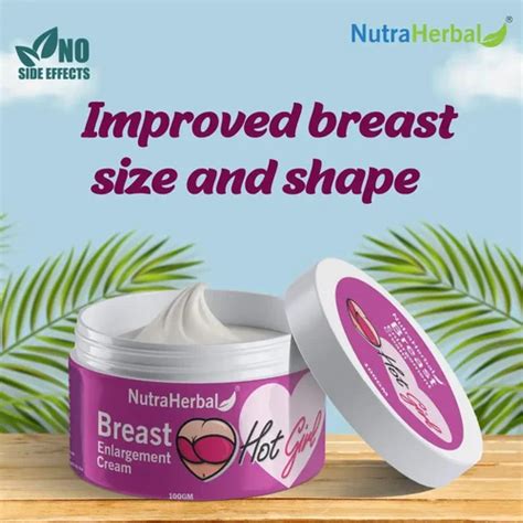 Nutraherbal Breast Cream Natural Enhancement For Firmer Fuller