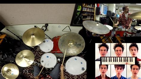 Jacob Collier Flintstones Casey Cangelosi Drums Youtube