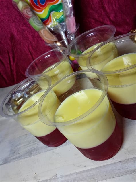 Angel Heavenkitchen Jelly And Custard In A Cup