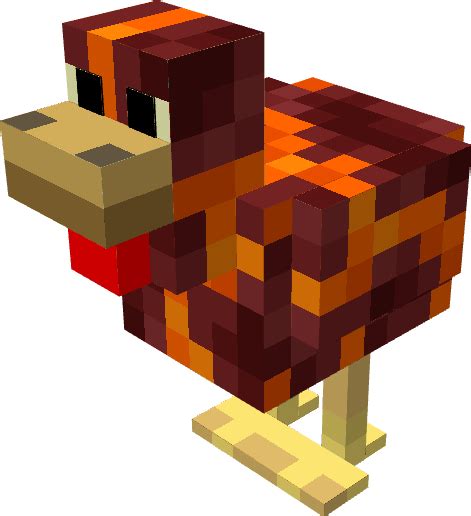 Minecraft Chicken Png Png Image Collection