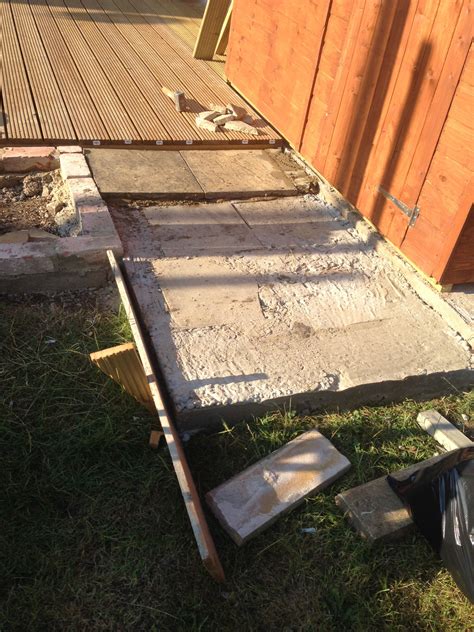 How To Make Shed Base With Slabs ~ Free Diy Shed Plans