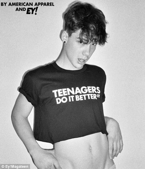 American Apparel Ceo Launches A Teenagers Do It Better T Shirt Hot On