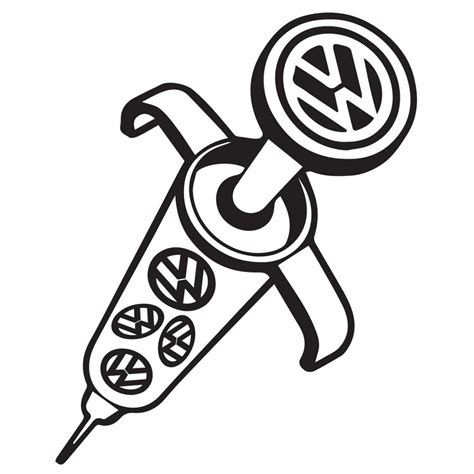 Vw Logo Medicin Vis Alle Stickers Foliegejldk