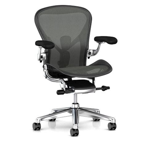 Herman Miller Aeron Chair Remastered Graphite Executive The Office