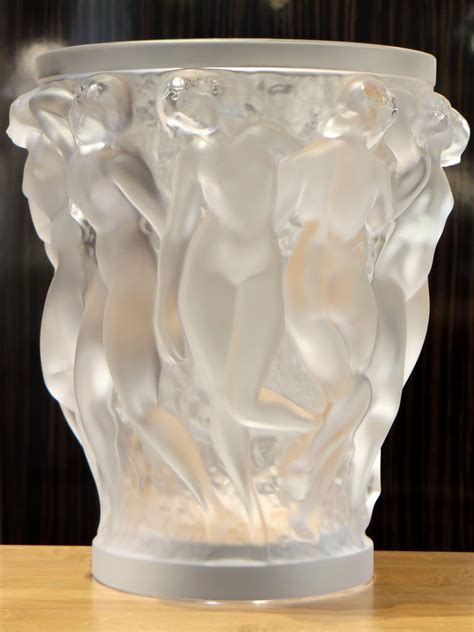Lalique Vase Bacchantes Crystal Clear 1927 At 1stdibs