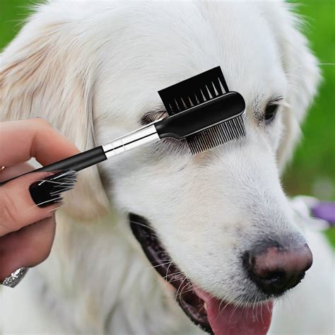 Dog Eye Comb Tear Stain Eye Comb For Dogs Eye Booger Comb Brush For Dogs