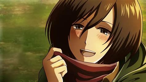 Mikasa Happy Snk Season 2 Attack On Titan Shingeki No Kyojin Know Your Meme