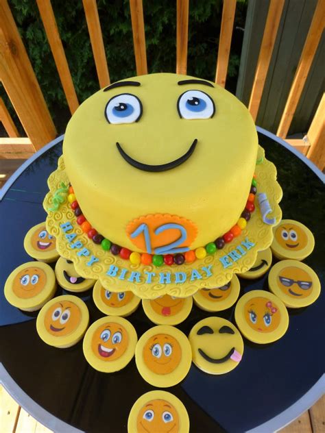 20 Of The Best Ideas For Emoji Birthday Cake Home Inspiration And Diy