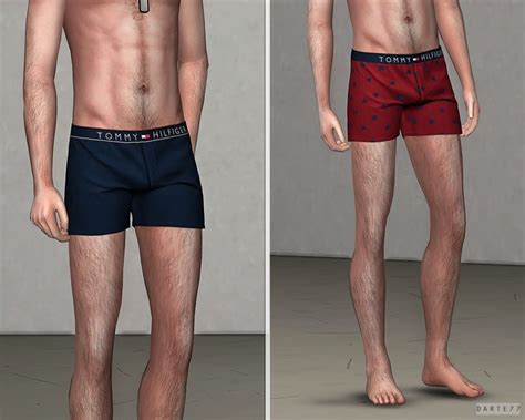 Th Slim Boxer Shorts Darte77 Custom Content For Ts4 Sims 4 Men