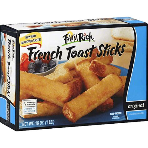 Farm Rich French Toast Sticks Original Frozen Foods Foodtown