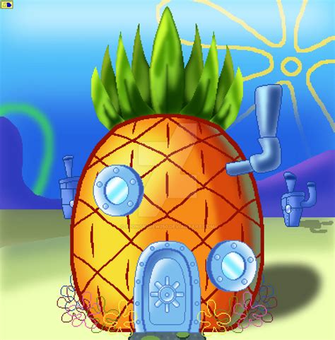 [sbsp] spongebob s pineapple house v2 by spongedrew250 on deviantart