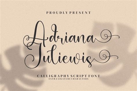 Adriana Juliewis Font Integritype Studio Fontspace