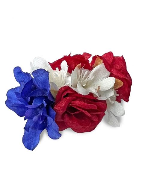 Red White And Blue Hair Clip From Vivien Of Holloway