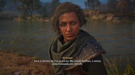 Assassin S Creed Valhalla Eivor Meets Roshan From Ac Mirage