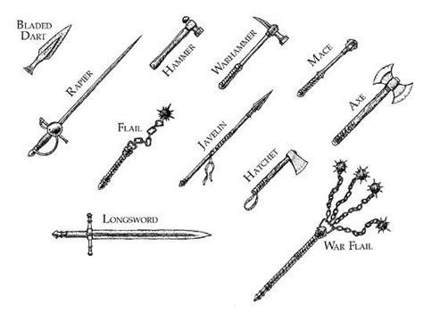 24 Best Images About Weapons Of History And Fantasy On