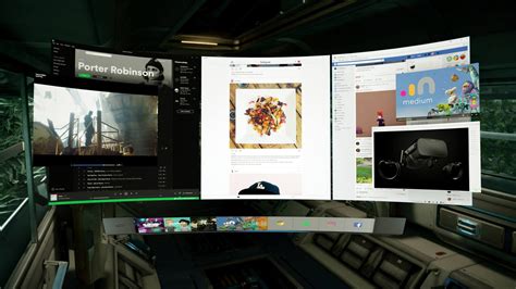 4 Virtual Reality Desktops For Vive Rift And Windows Vr Compared