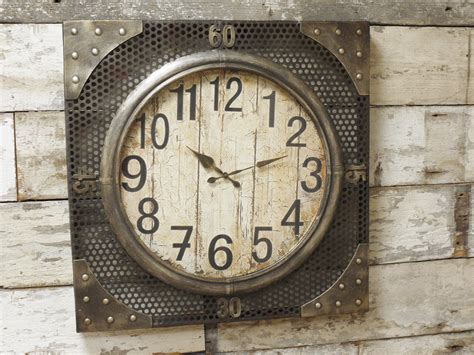 Large Industrial Clock