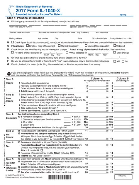 Il 1040 Fill Out And Sign Printable Pdf Template Signnow