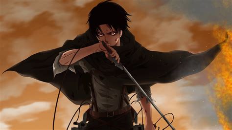 Download Live Wallpaper 4k Attack On Titan Levi Ackerman By