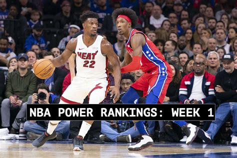 Nba Power Rankings Week 1 Banner Town Usa