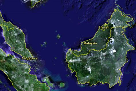 Google maps is the ultimate tool for satellite maps. Malaysia: Environmental Profile