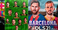 FC BARCELONA EN DREAM LEAGUE SOCCER 2021 - PLANTILLA CON FICHAJES ...