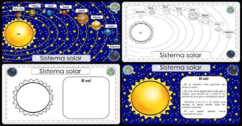 Impresionante Cuaderno Para Trabajar El Sistema Solar Imagenes Educativas