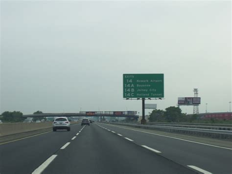 Interstate 95new Jersey Turnpike Northbound New York State Roads