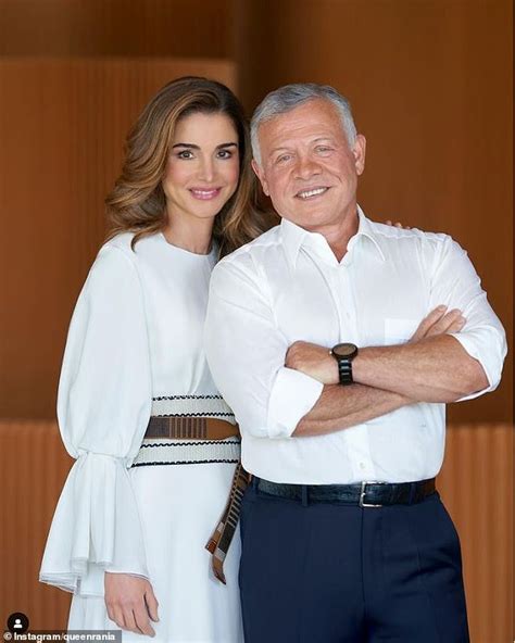 Queen Rania Of Jordan Pays Tribute To King Abdullah Ii 60 And Their