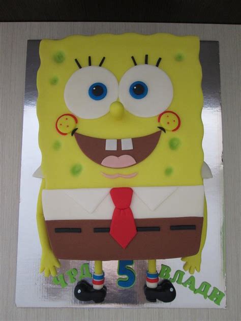 Spongebob Squarepants Cake Decorated Cake By Sansil Cakesdecor