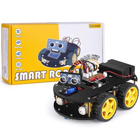 Elegoo Smart Robot Car Kit V30 Plus Compatible With Arduino Ide With