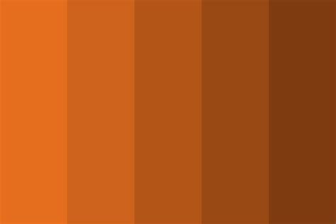 Brown Orange Color
