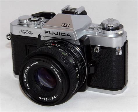 Vintage Fujica Ax 3 35mm Slr Film Camera Made In Japan C Flickr