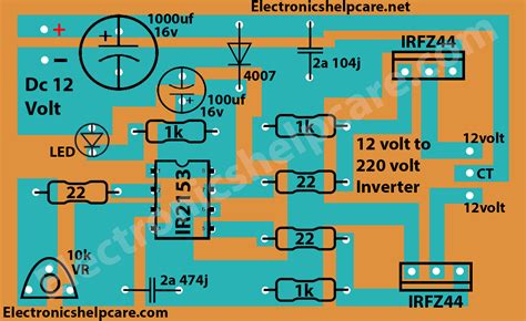 How To Make 12 Volt Inverter Electronics Help Care