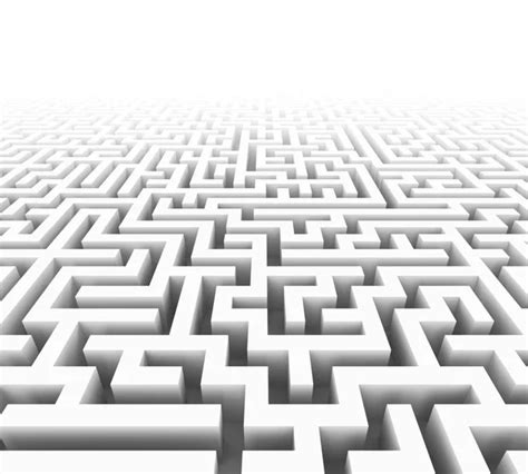 Illustration Of A Maze Or Labyrint — Stock Photo © Ericmilos 2032023