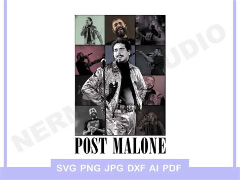 Posty Malone Png Post Malone Eras Tour Png Posty Poster Merch Posty For