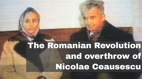 22nd December 1989 Romanian Communist Leader Nicolae Ceausescu