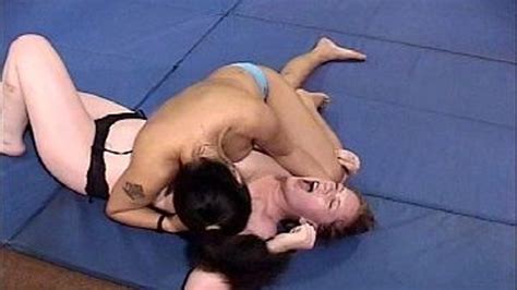 Catfights Full Screen Brandy Alana Kim Erotic Wrestling 3 Way Part 02