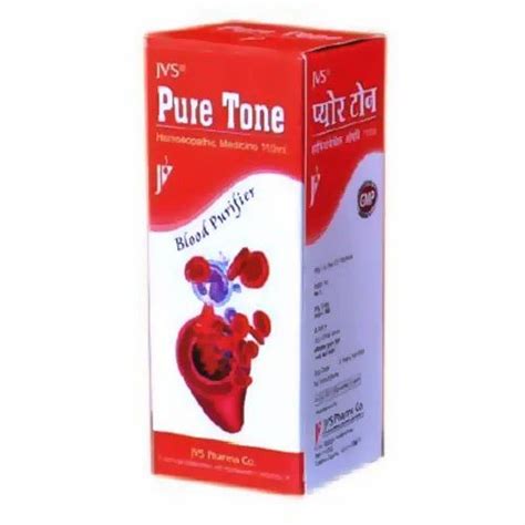 Pure Tone Blood Purifier Homeopathic Patent Medicines Wazirpur