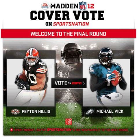 Madden Nfl 12 Cover Vote Campaign Finalists Revealed Pure Nintendo