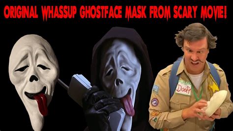 Wazzup Scary Movie Mask From Screen Used Molds Feat Officer Doofy