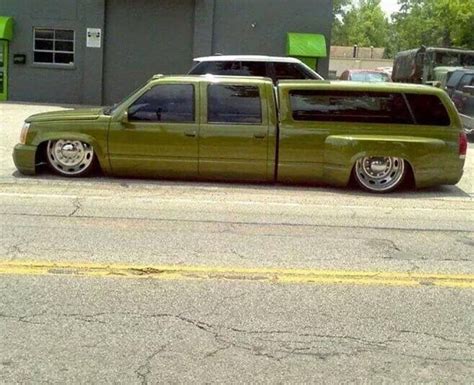 Chevy Crew Cab Dually Bagged Trucks Lowered Trucks Dually Trucks