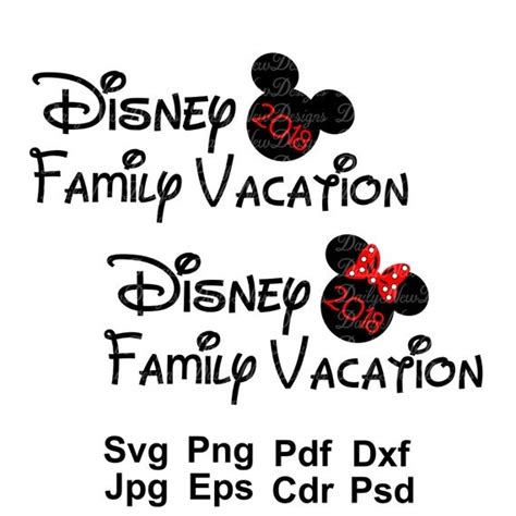 197 Disney Family Vacation Svg Free SVG PNG EPS DXF File